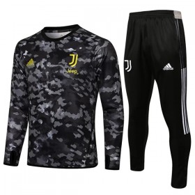 Juventus Black Trainings Sweatshirt Pak 2021-22 Grijze